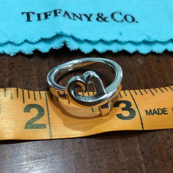 Tiffany & Co. Open Heart Ring - Picture 11 of 12